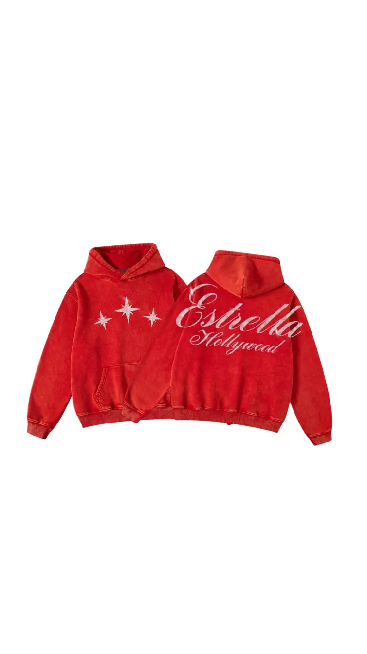 Estrella Hollywood Red Hoodie