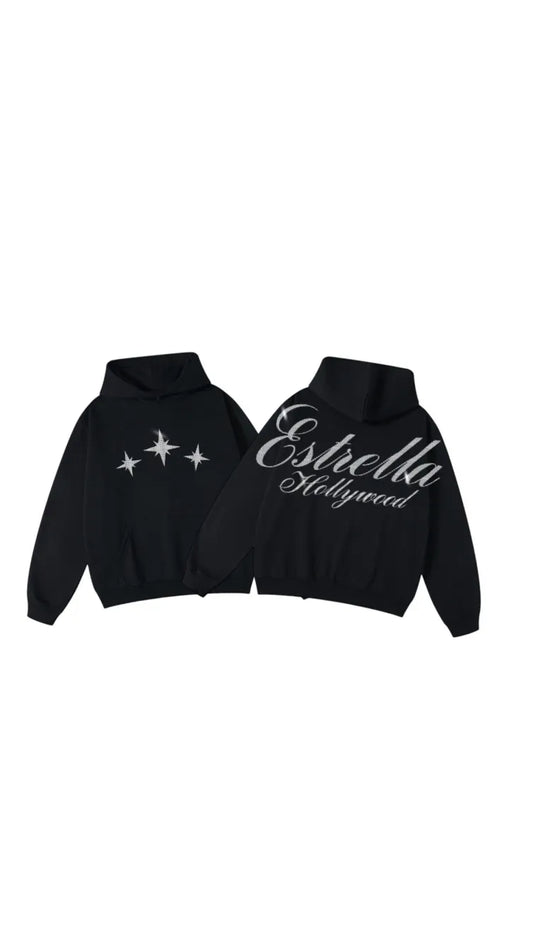 Estrella Hollywood Black Hoodie