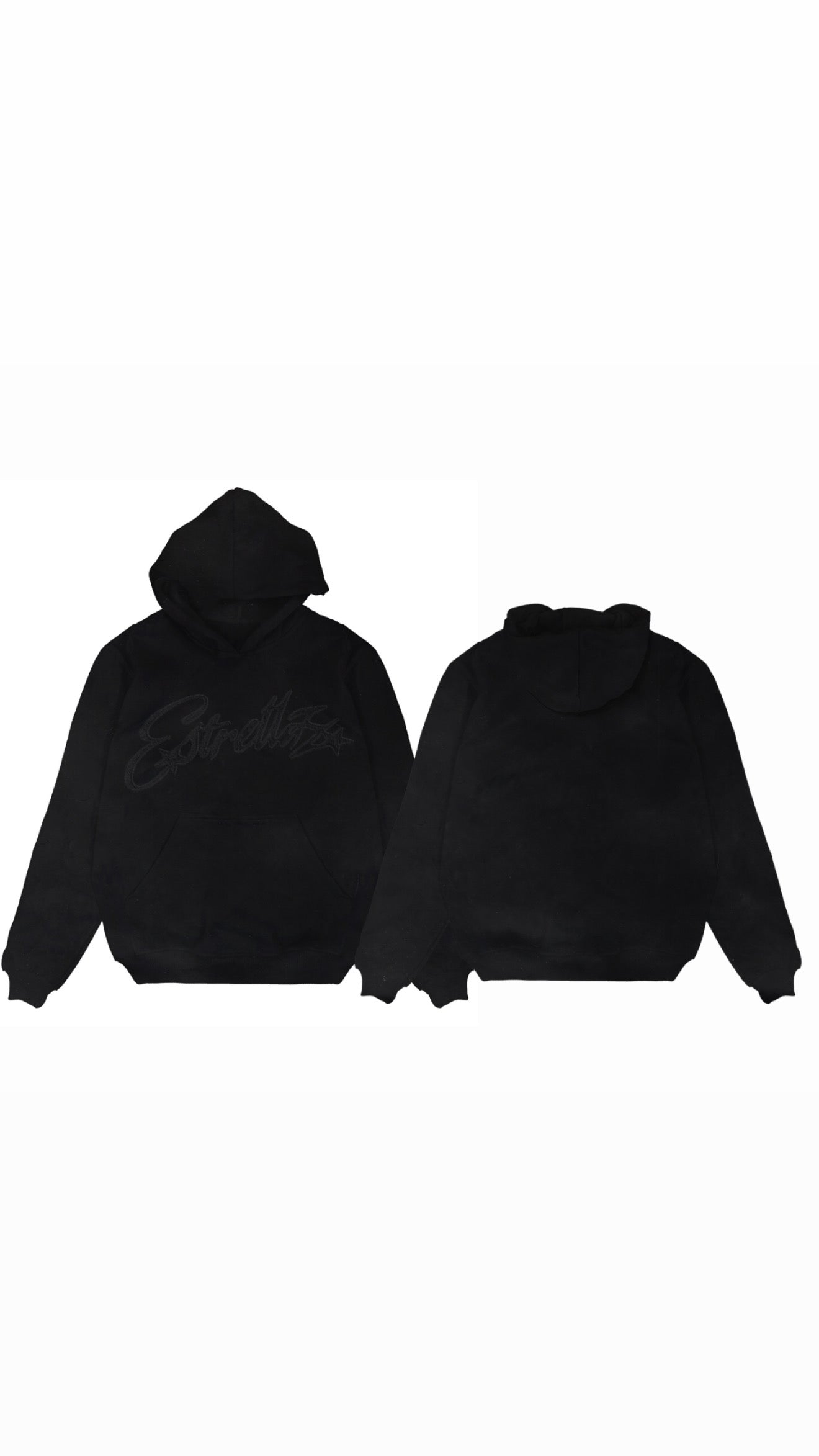 Total black estrella hoodie