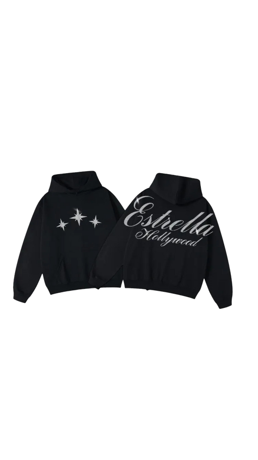 Estrella Hollywood Black Hoodie