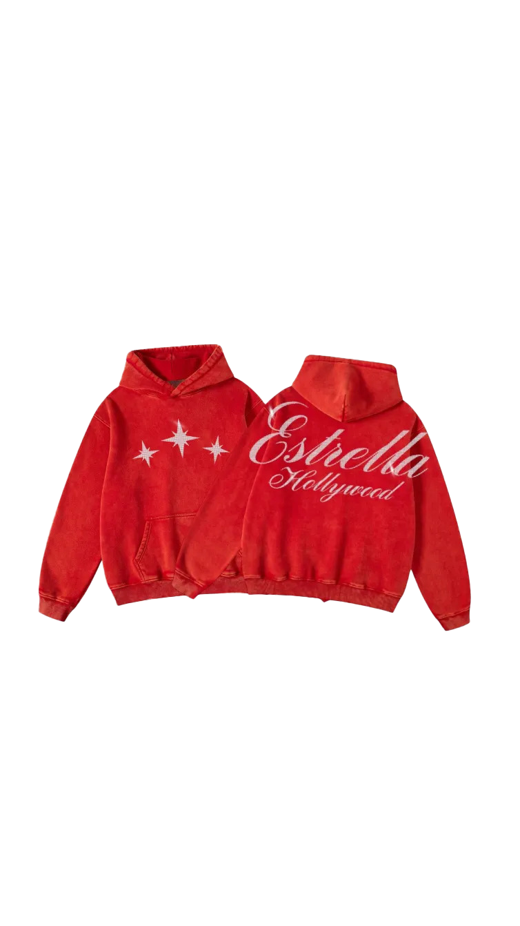 Estrella Hollywood Red Hoodie