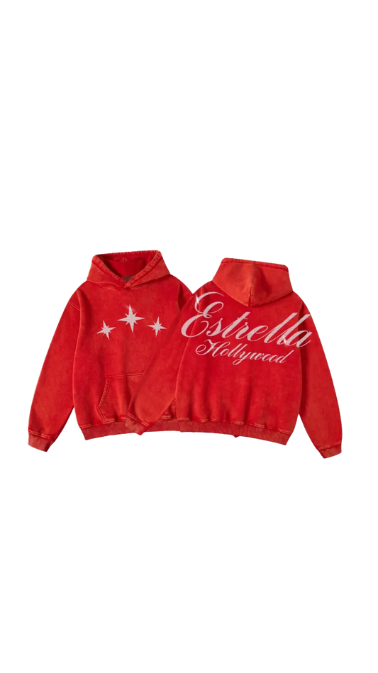 Estrella Hollywood Red Hoodie